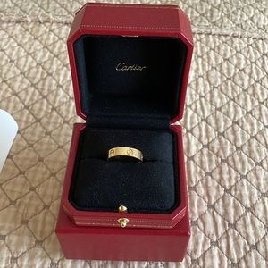 Used Cartier Love Ring Yellow Gold- Size 63 (2021 YEAR)